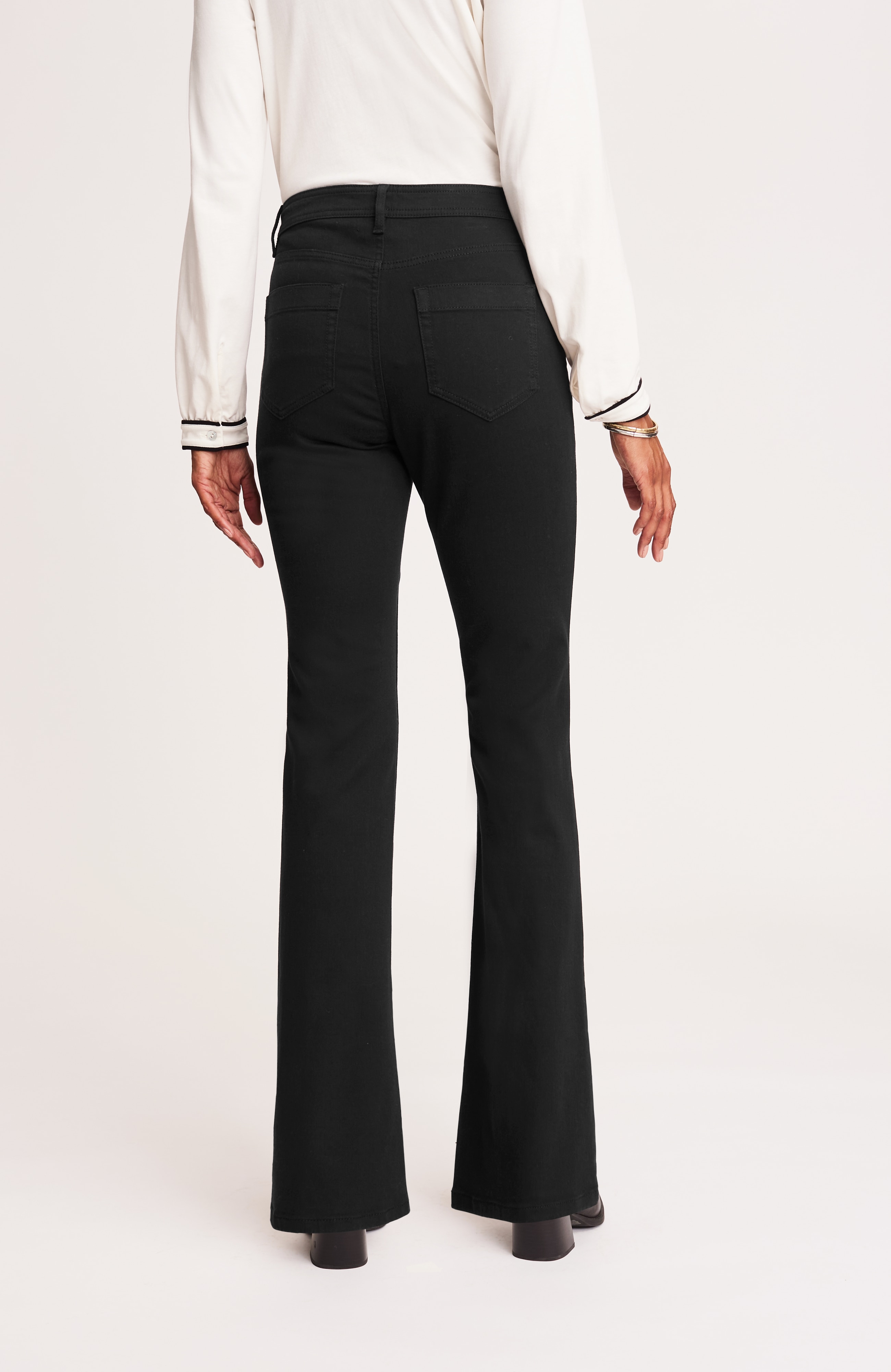 High-Rise Flare Jeans - Women's Denim | J.Jill