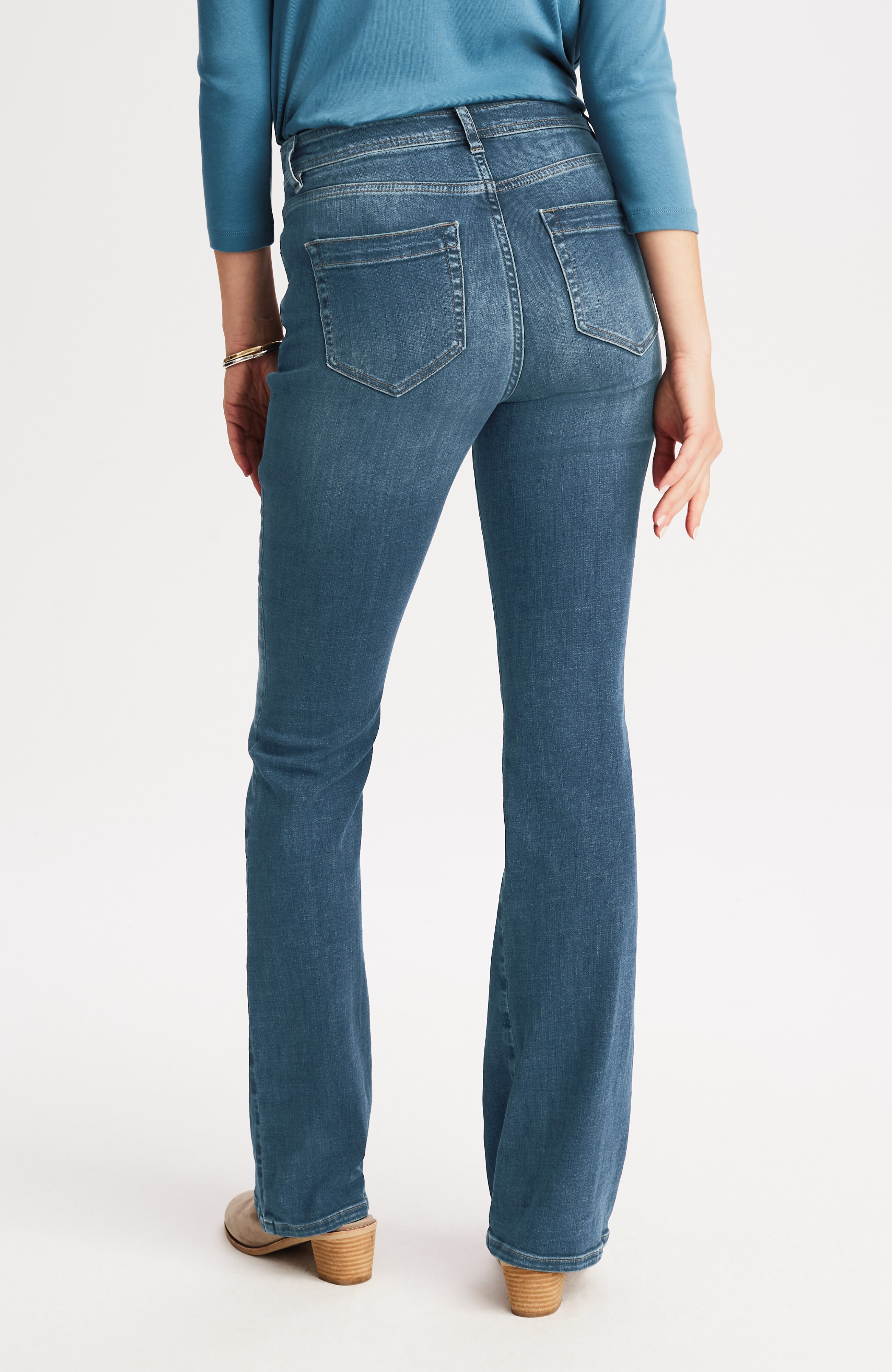 High-Rise Flare Jeans - Women's Denim | J.Jill