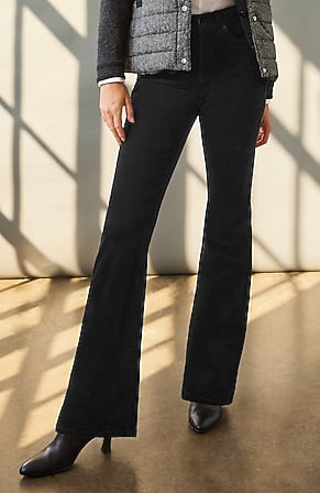 Image for High-Rise Corduroy Flared Jeans