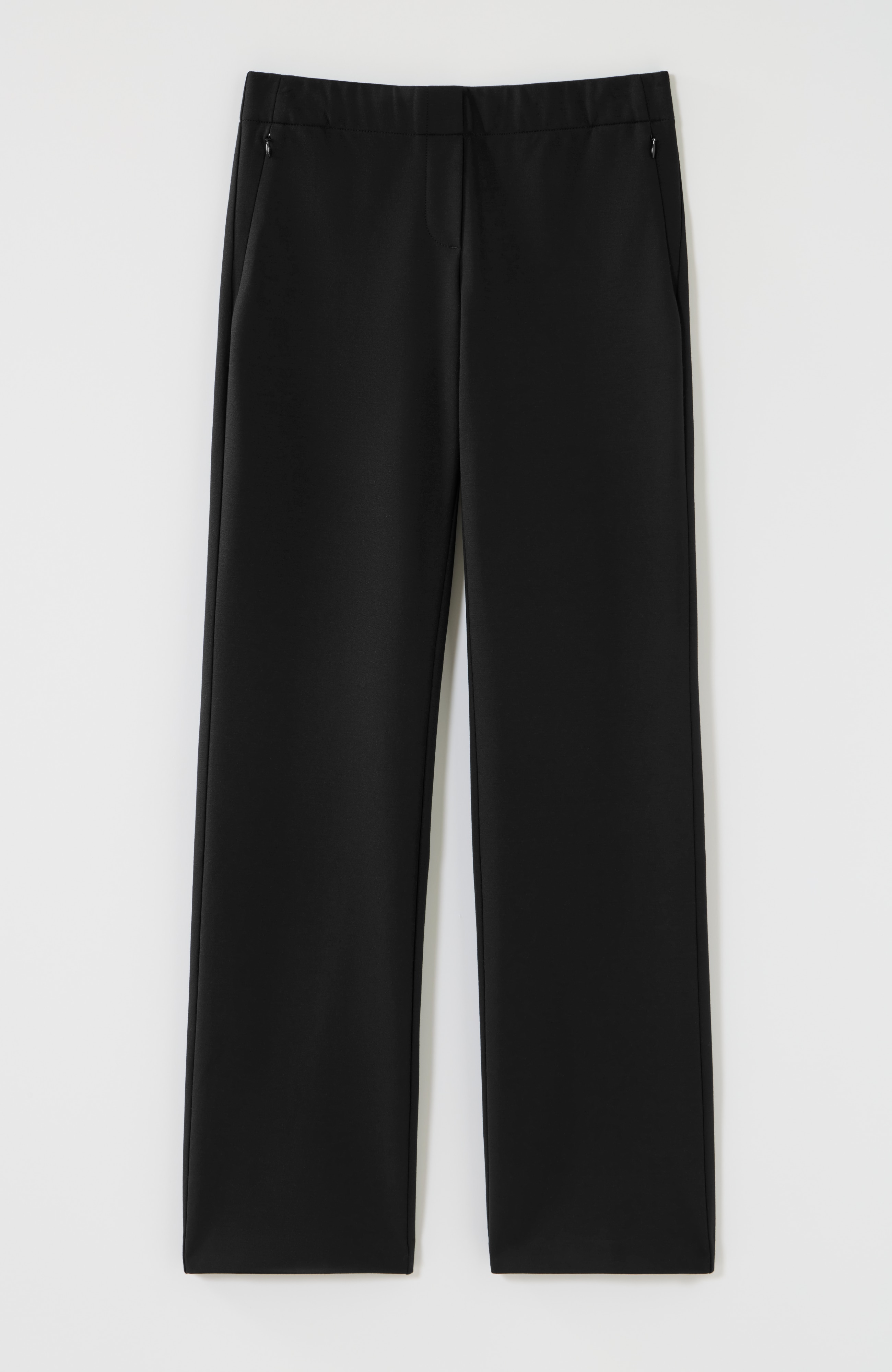 ponte straight-leg pants