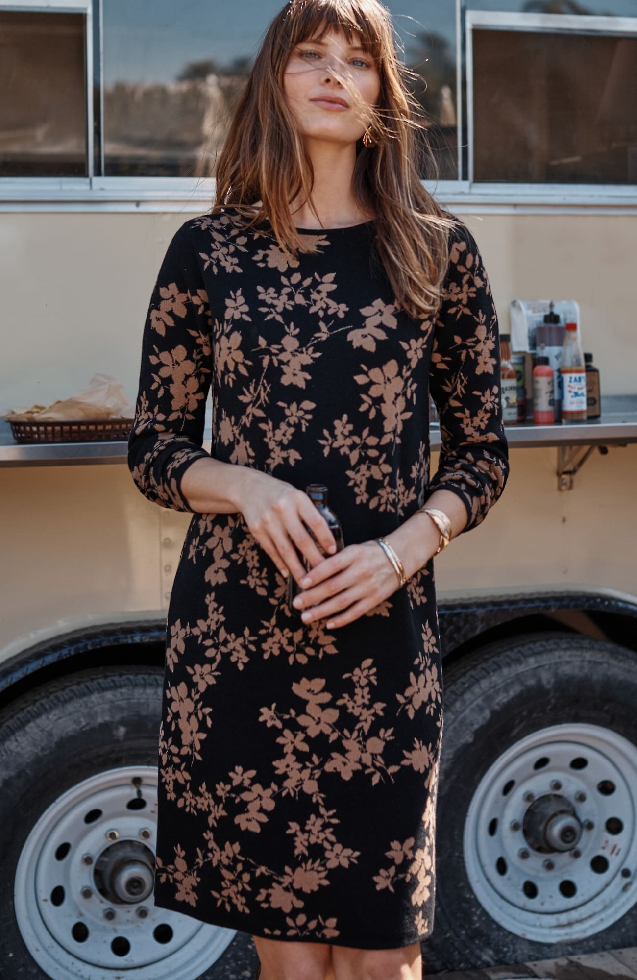 Jjill J.jill Jacquard Sweater Dress