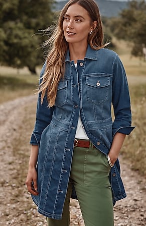Image for Denim Duster Jacket