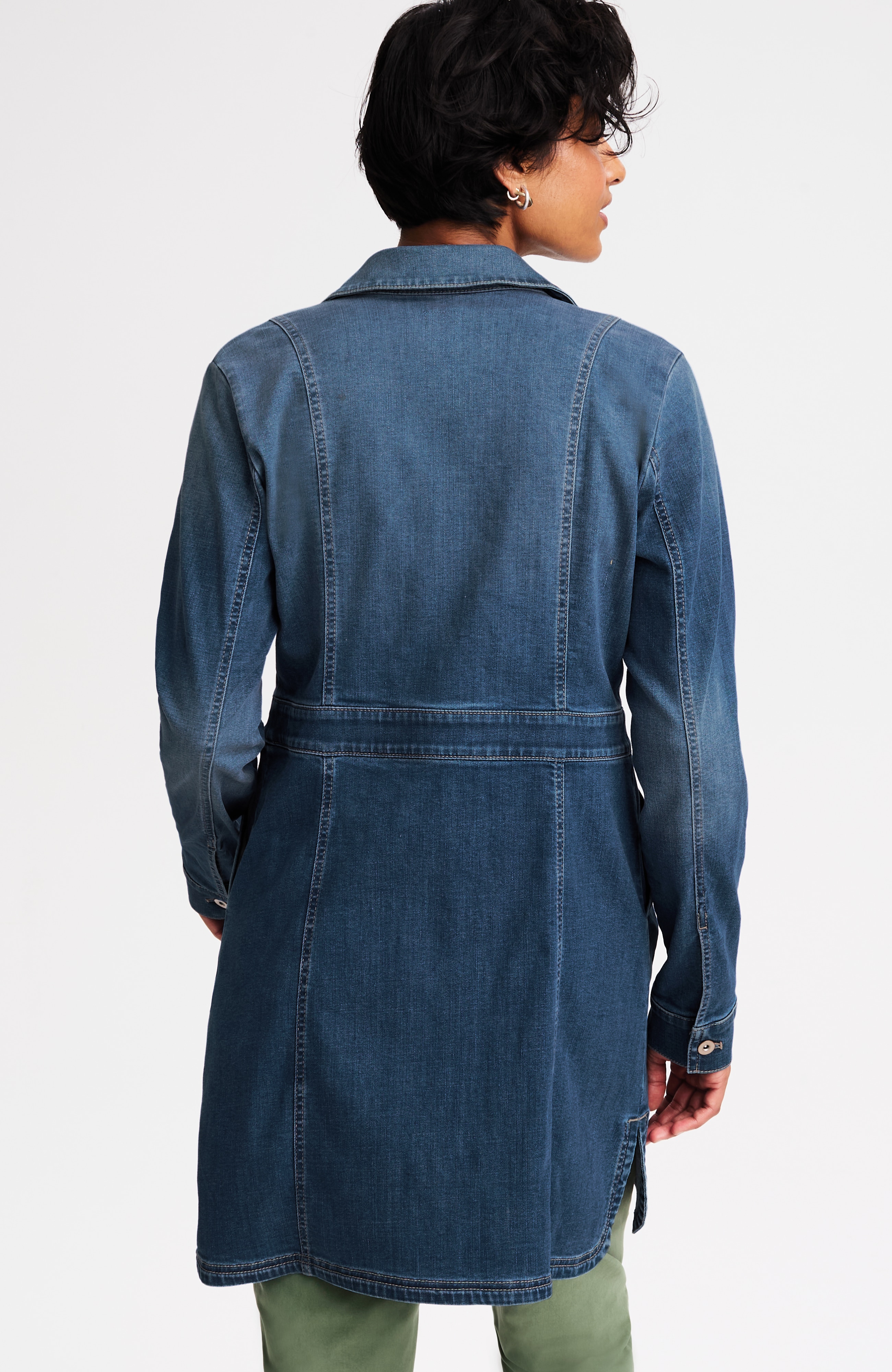 denim duster jacket