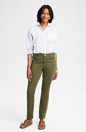 Image for Curvy-Fit Authentic Slim-Leg Jeans