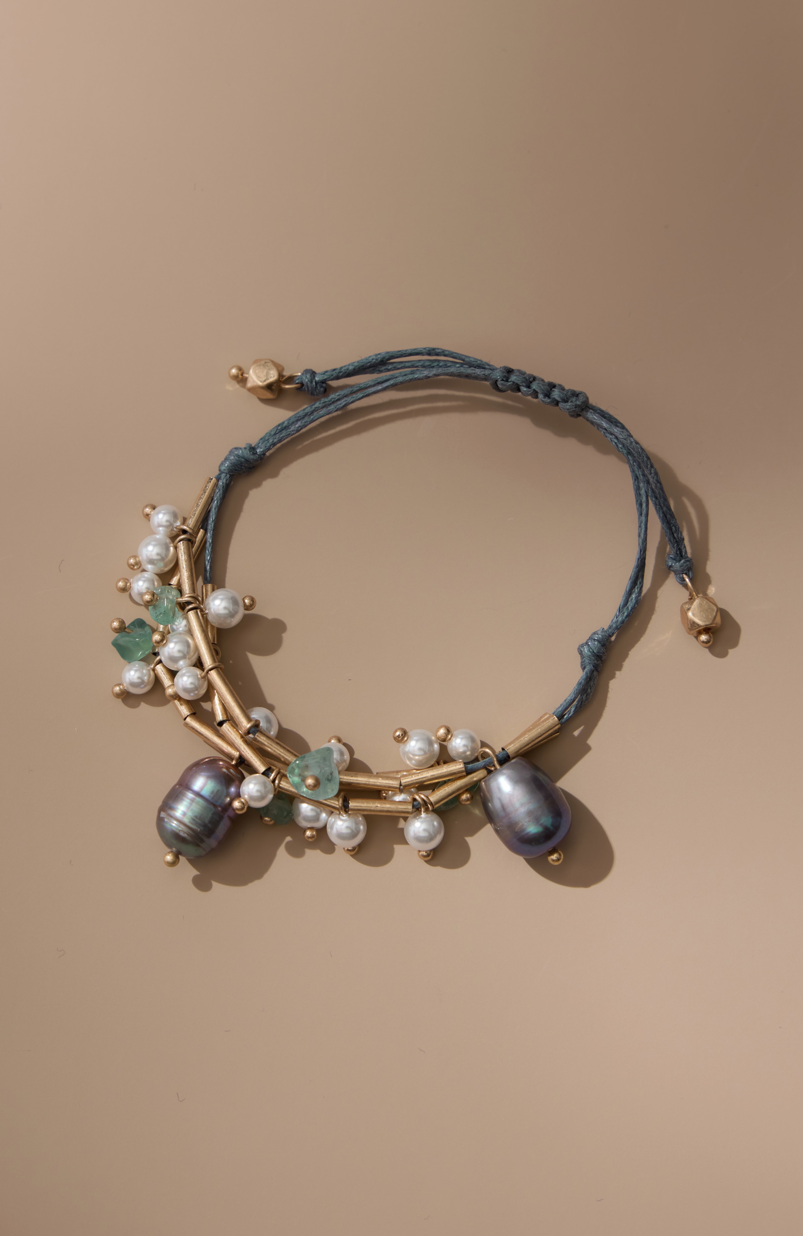 quiet radiance multistrand bracelet