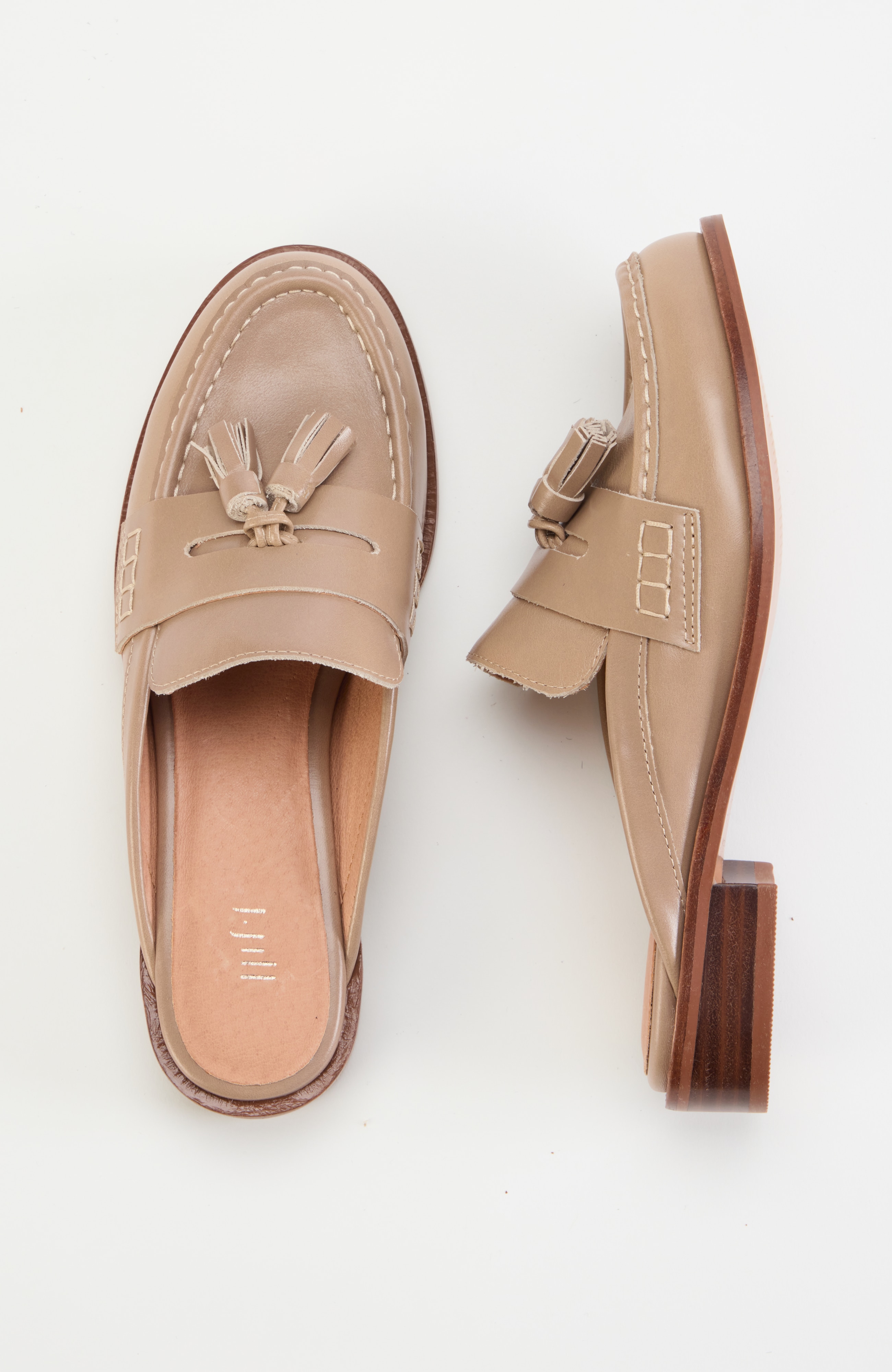 monroe loafer mules