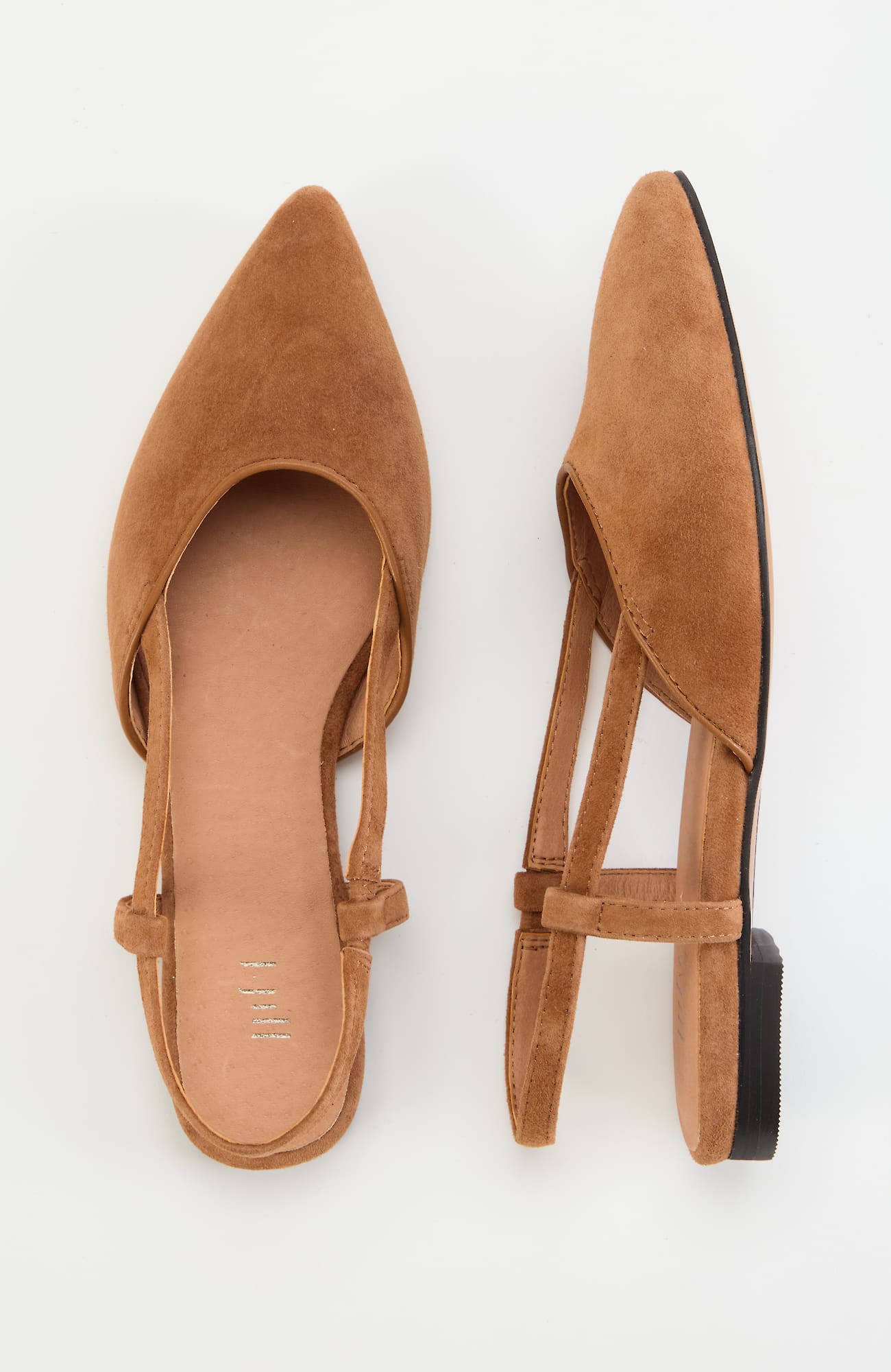 Jjill J.jill Lola Slingback Flats In Brown