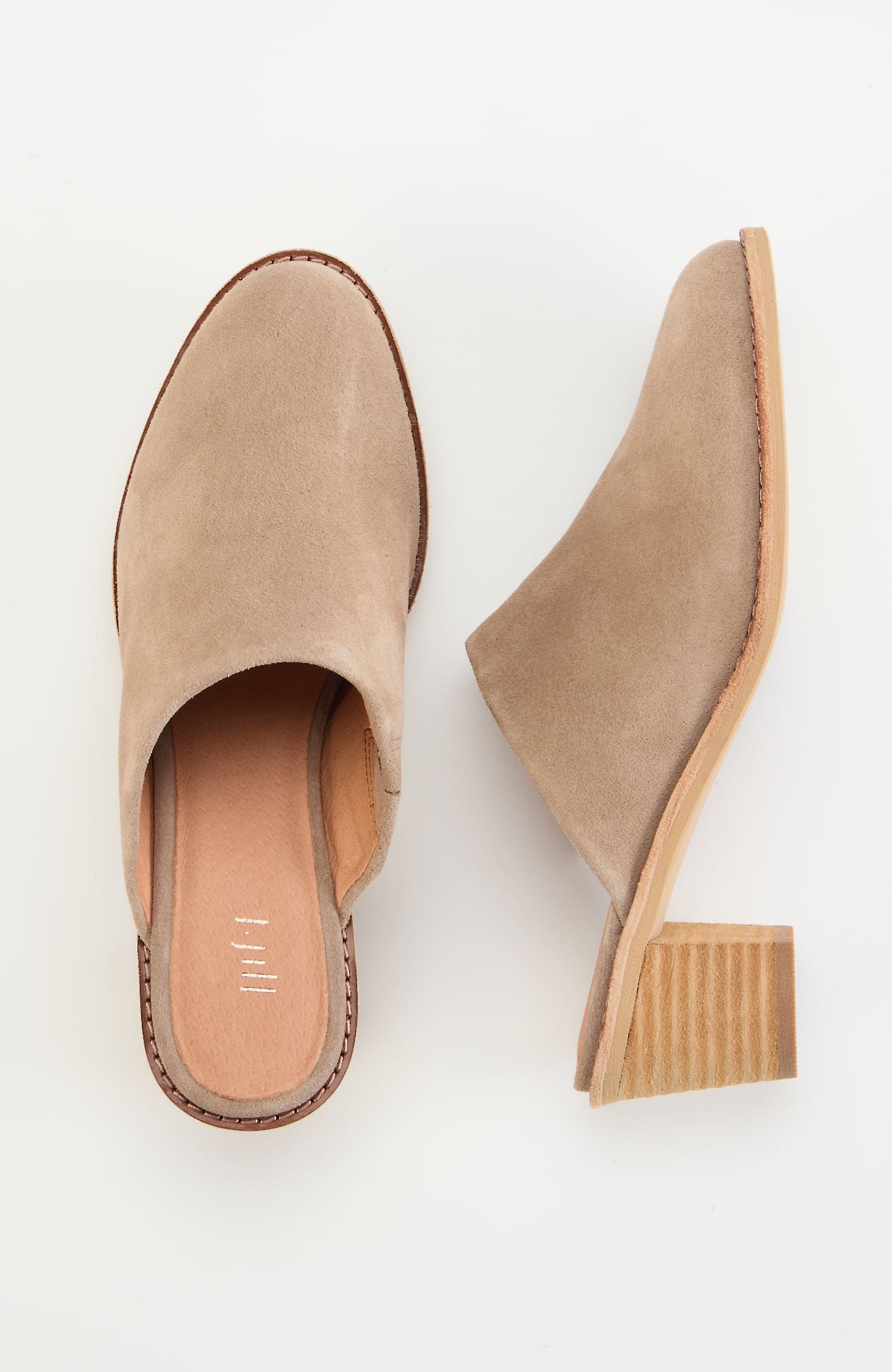 Jjill J.jill Josephine Block-heel Mules In Sand