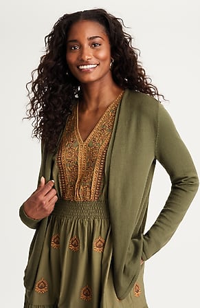 Image for Pure Jill Open-Front Dress Cardi