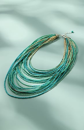 Image for Seed Bead Statement Necklace