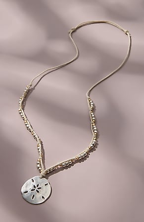 Image for Sand Dollar Pendant Necklace