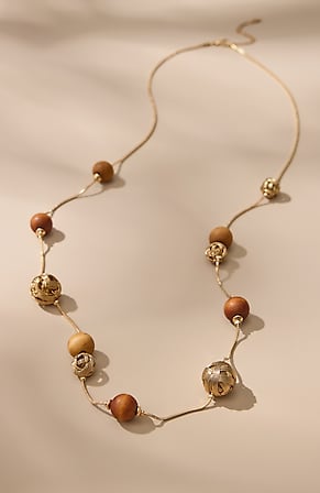 Image for Mixed-Elements Station Necklace
