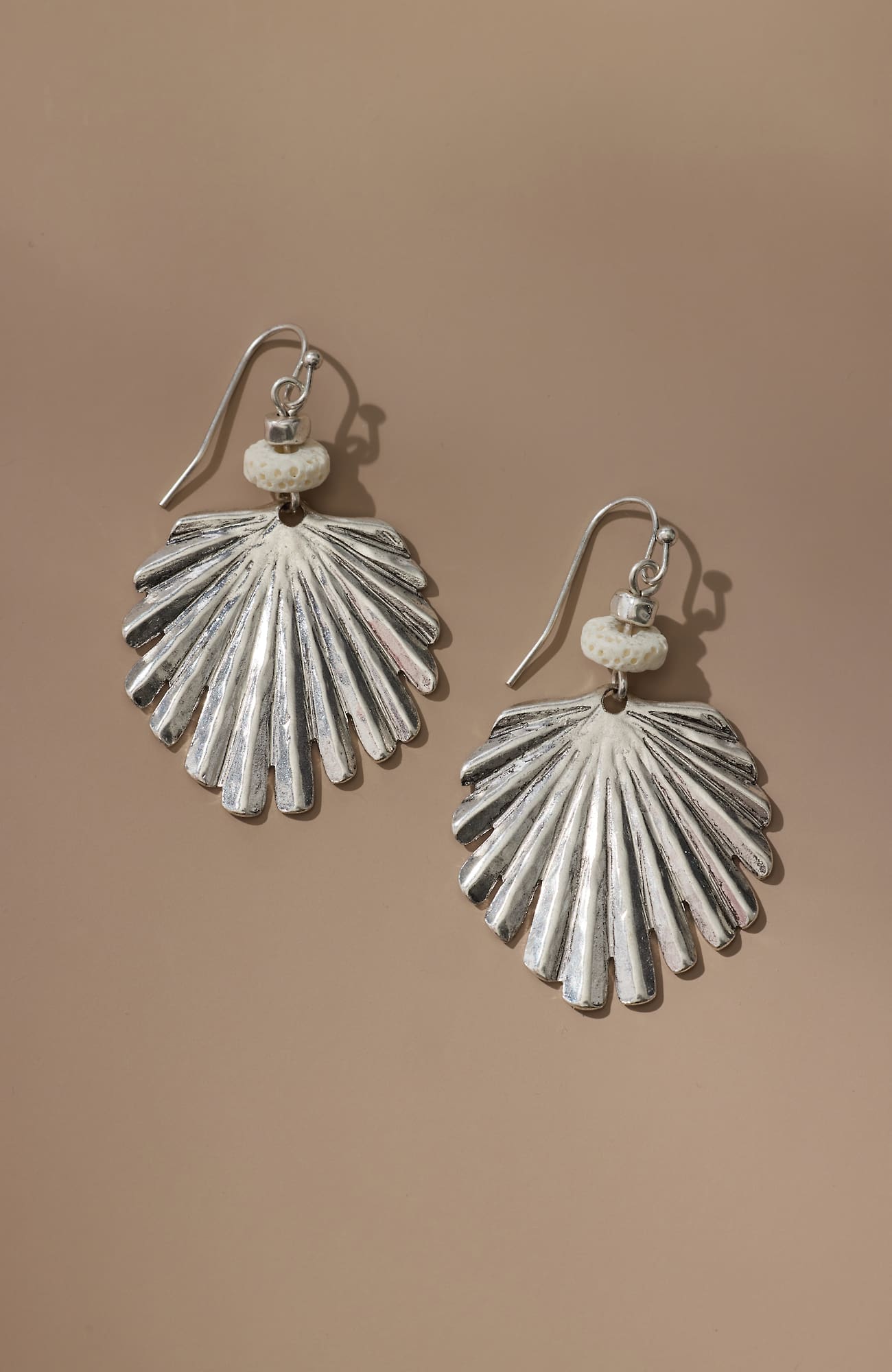 Jjill J.jill Tropical Palm Leaf Earrings