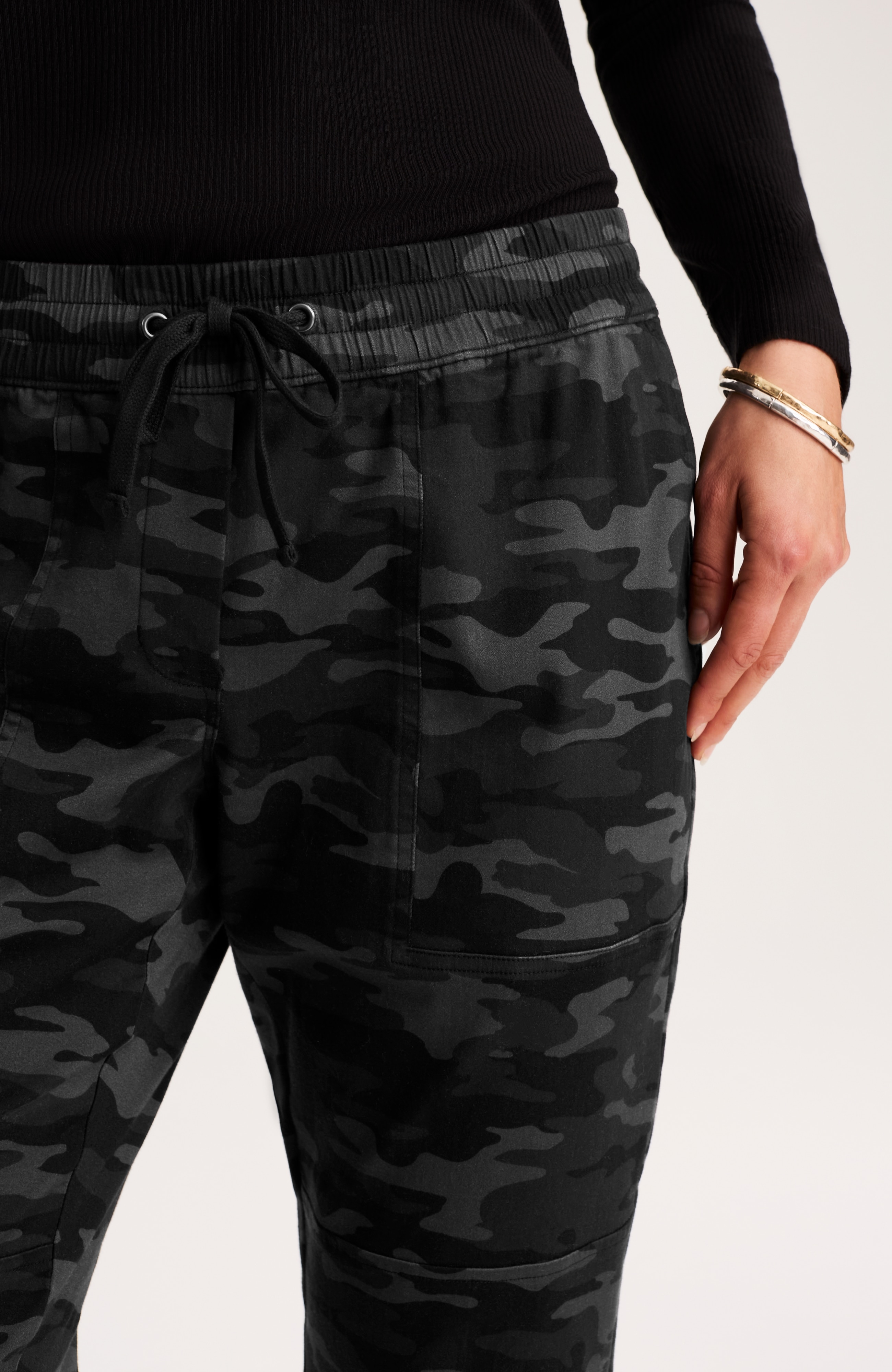 camo cargo joggers
