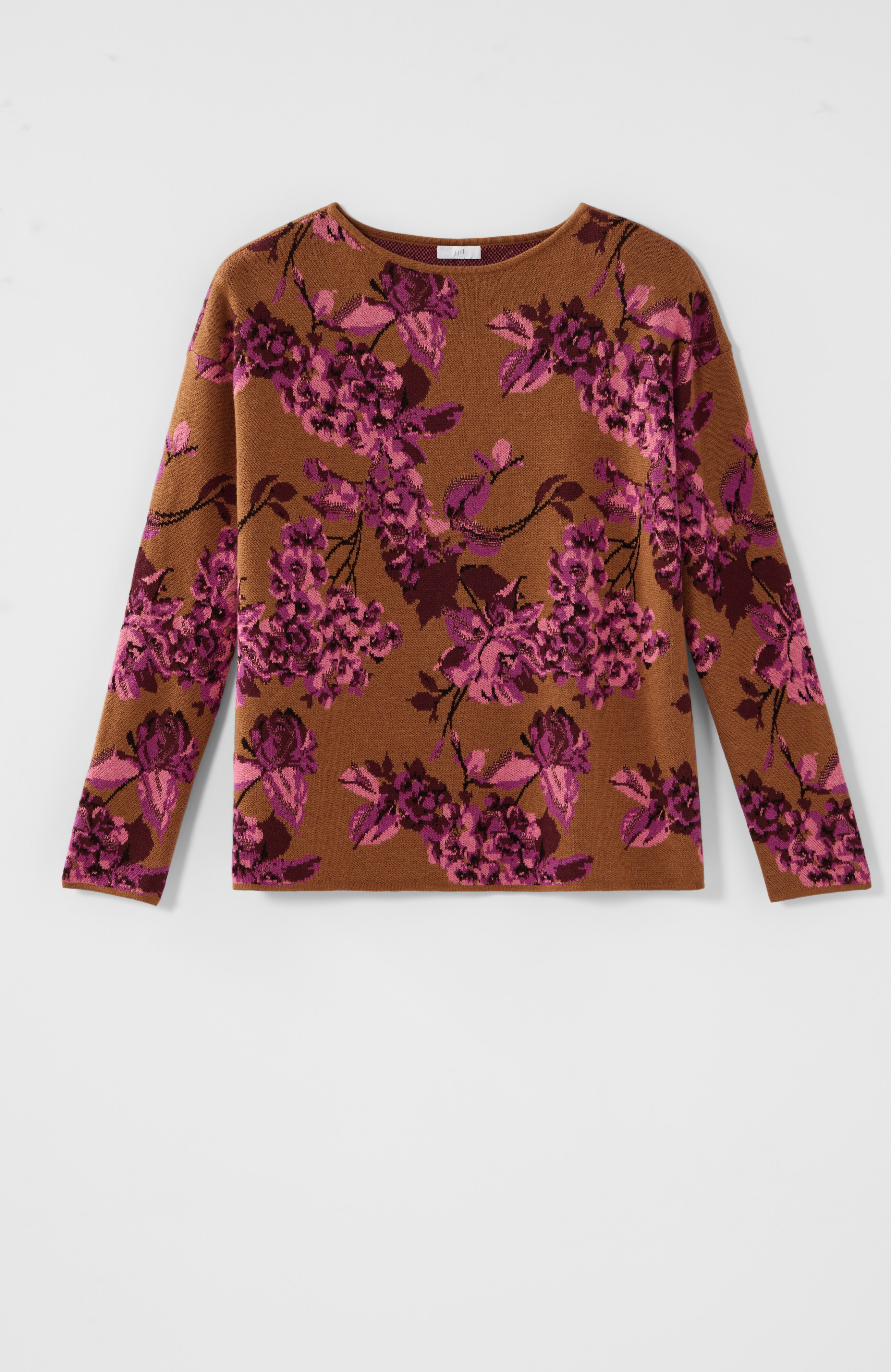 Floral Jacquard Sweater | JJill