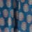 dark cerulean stamped leaves, $49.99