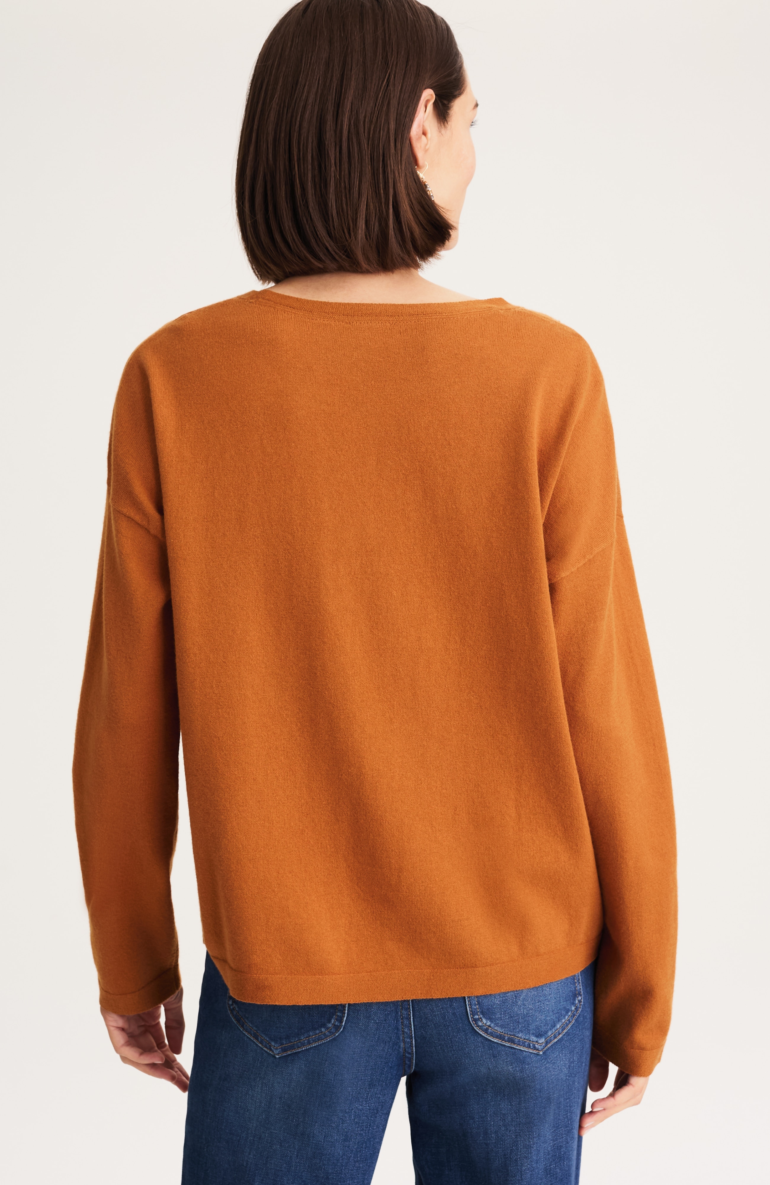 relaxed pullover sweater