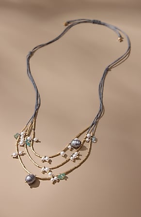 Image for Freshwater Peacock Pearl Necklace