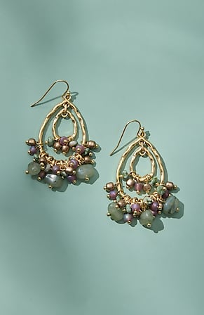 Image for Multilayered Beaded Earrings