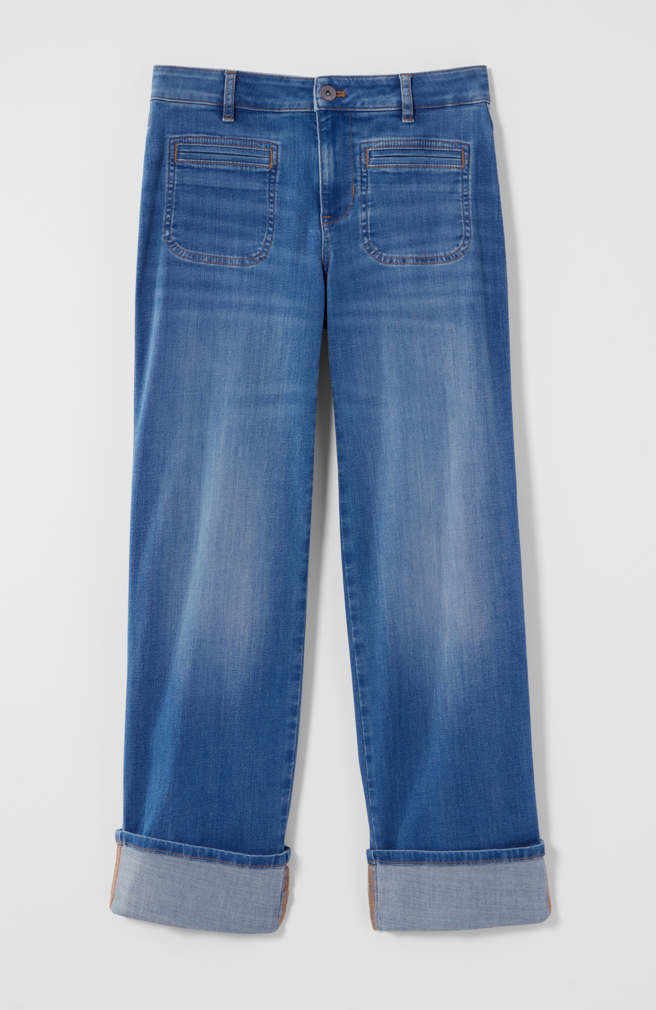 MLB■(W)Basic Wide Denim Pants★送料込 MLB□(W)Basic Wide Denim Pants☆送料込 (MLB Korea/デニム