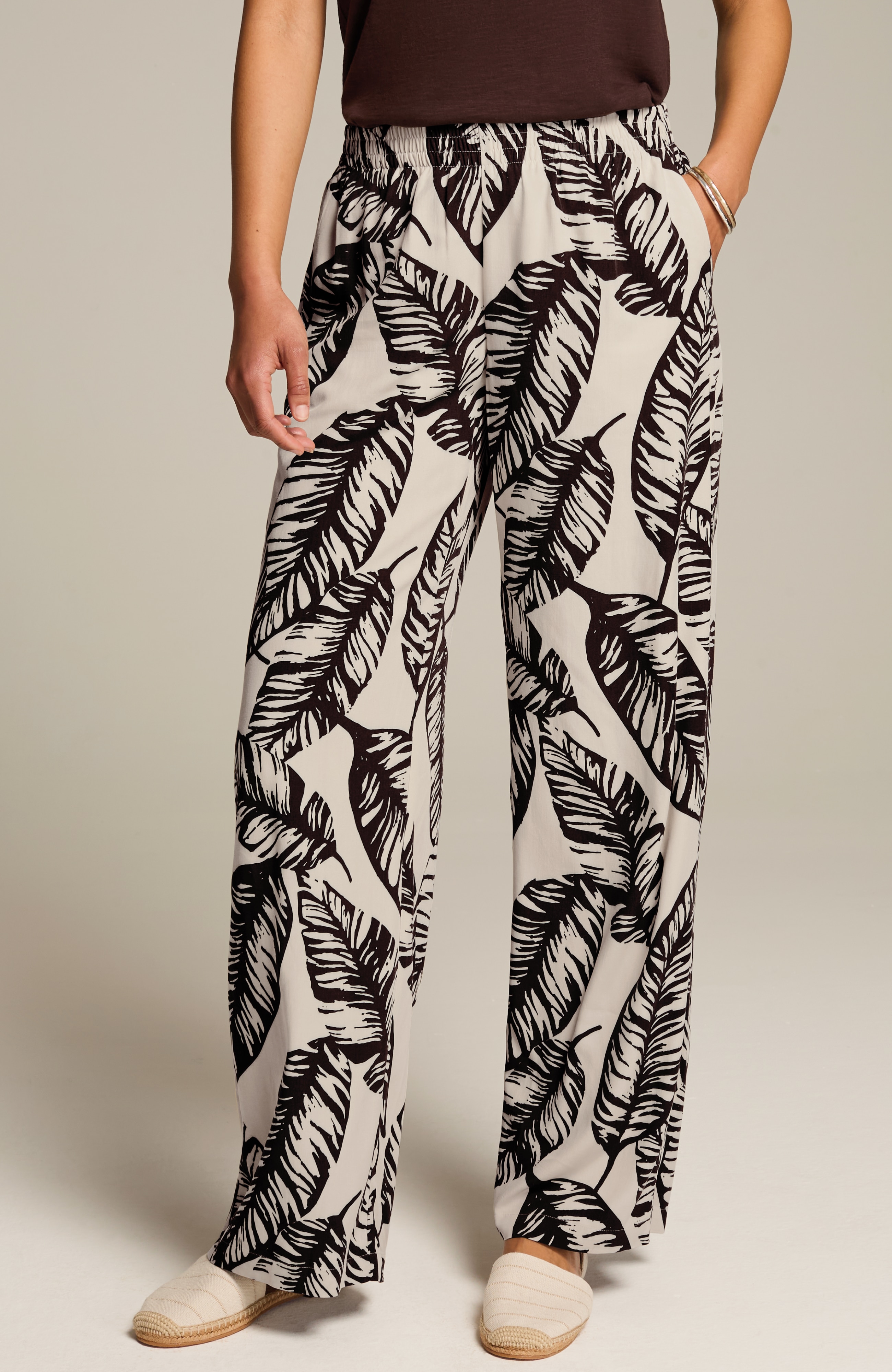 SILKY-SOFT WIDE-LEG PANTS | JJill