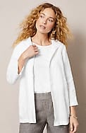 pure jill linen hooded jacket