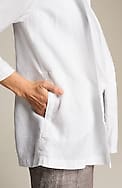 pure jill linen hooded jacket
