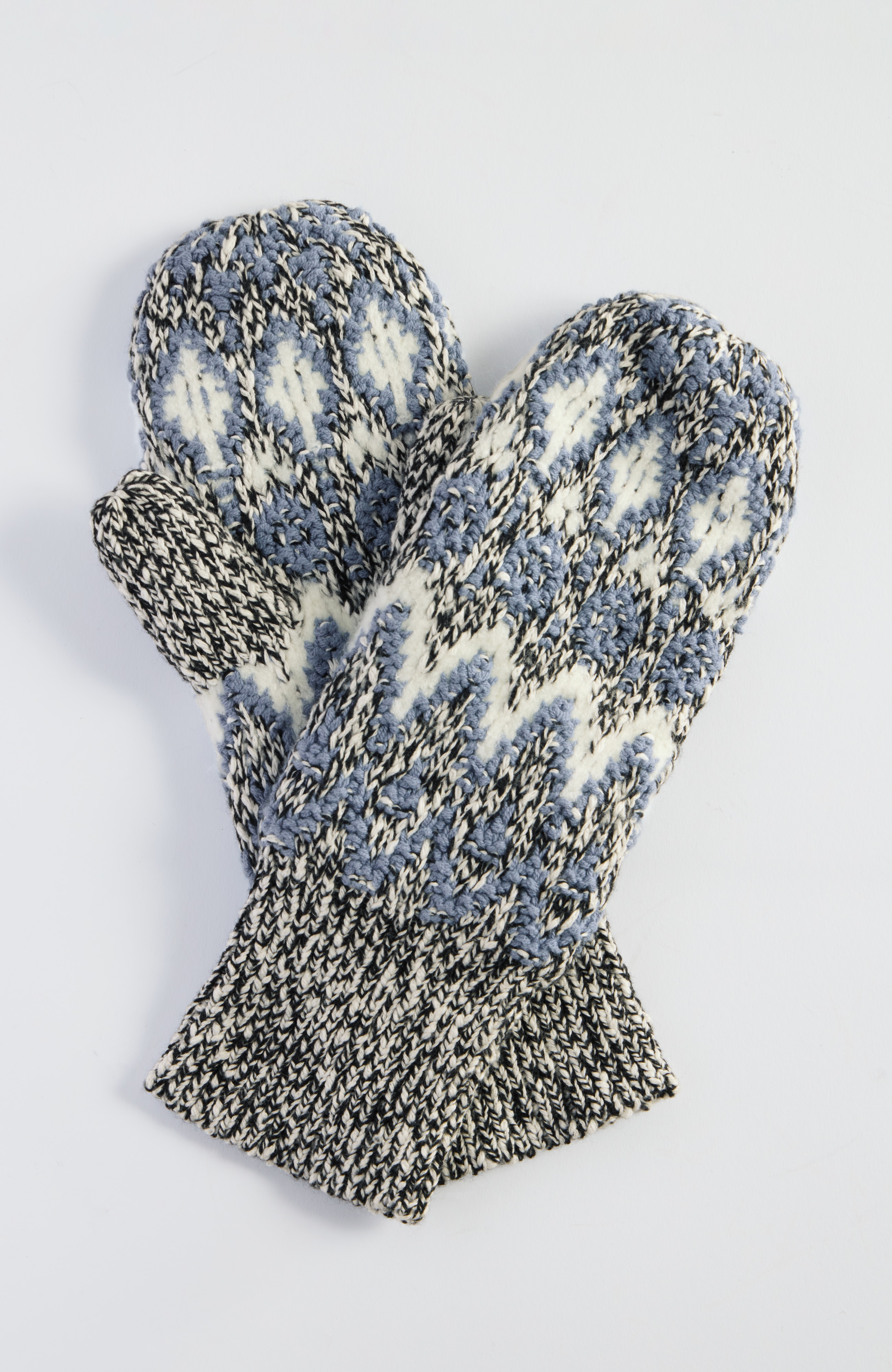 fair isle mittens