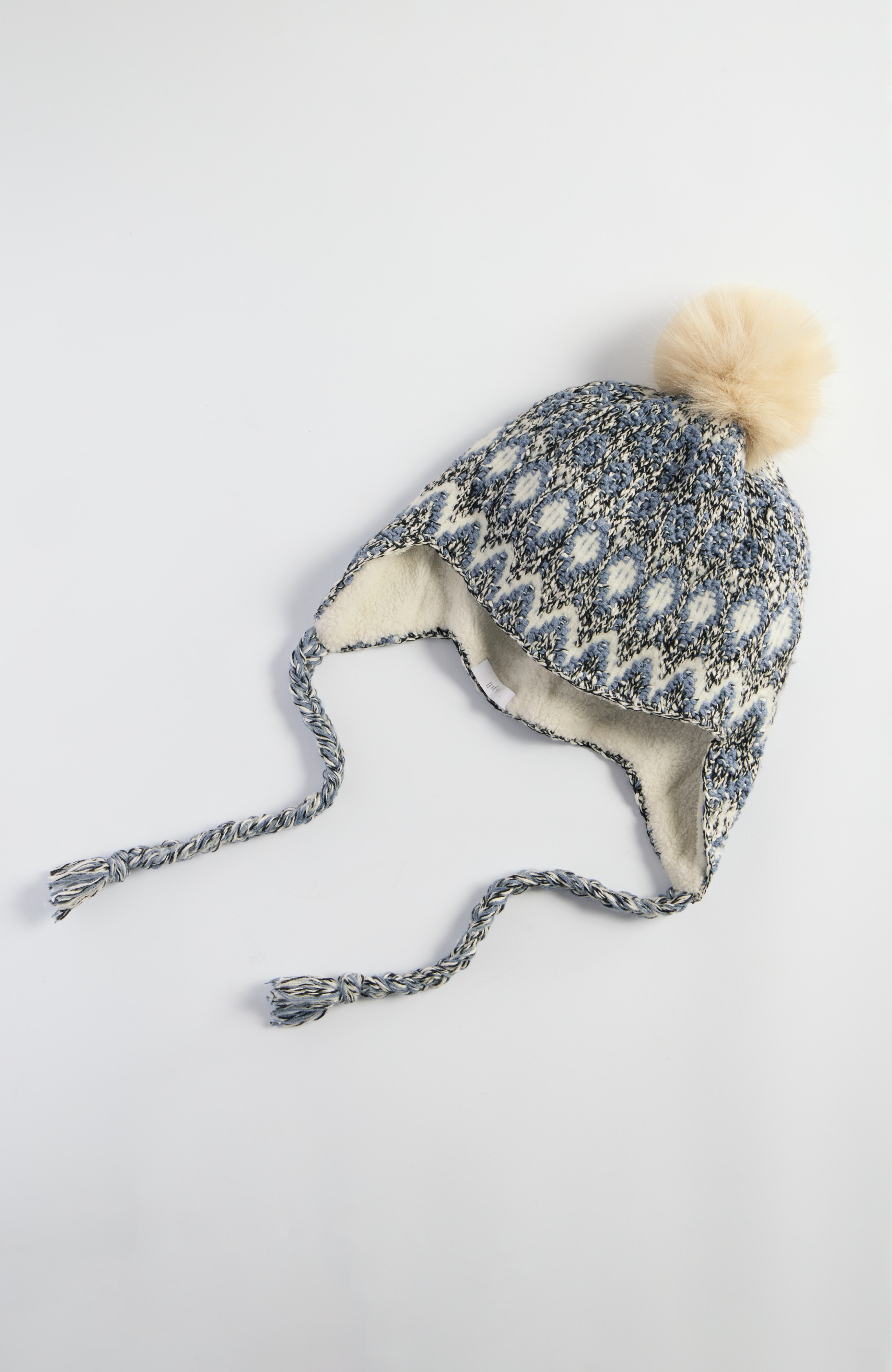 fair isle trapper hat