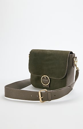 Image for Suede & Leather Crossbody
