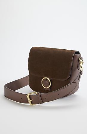 Image for Suede & Leather Crossbody
