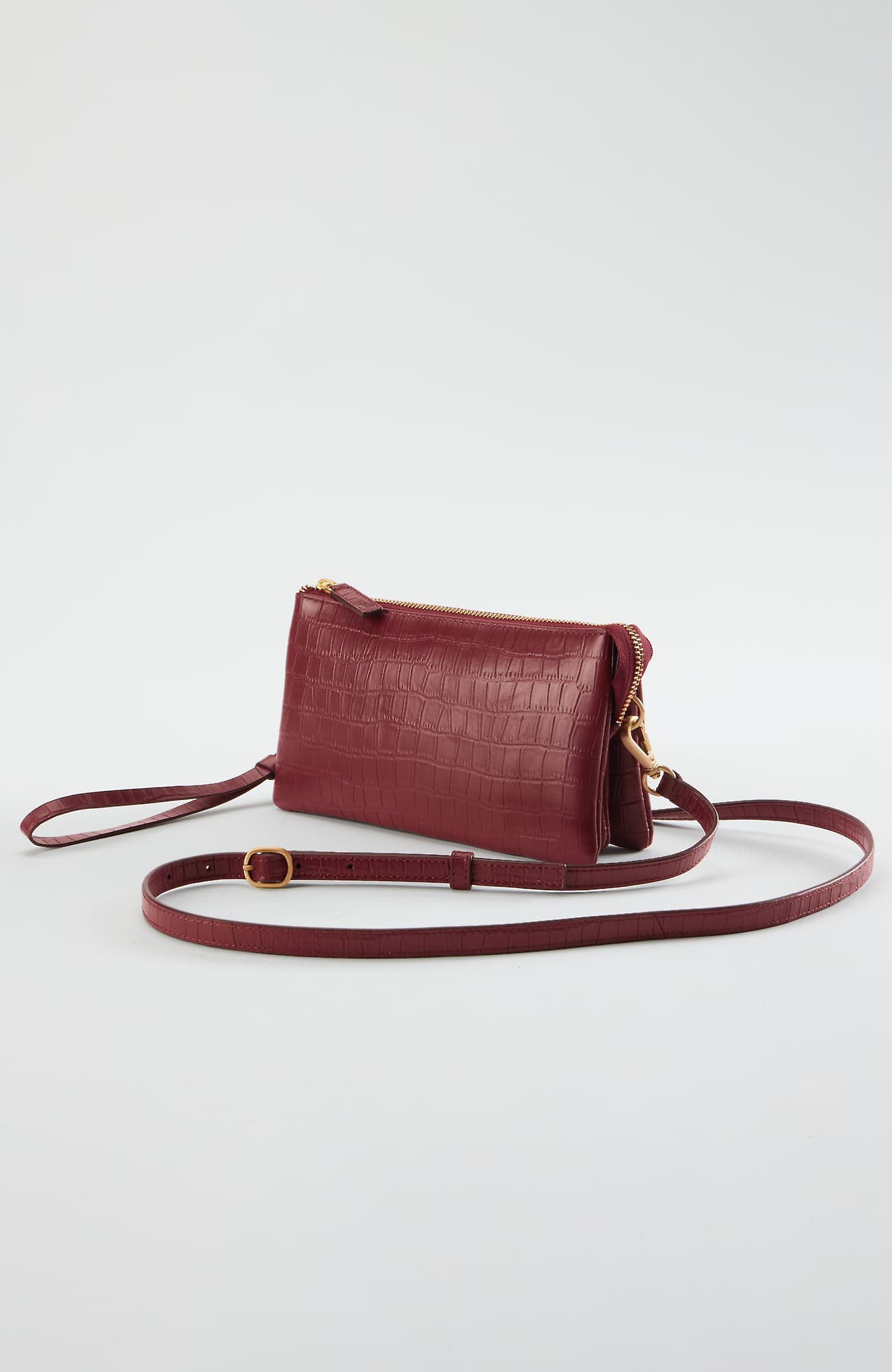 Jjill J.jill Embossed Leather 3-in-1 Crossbody
