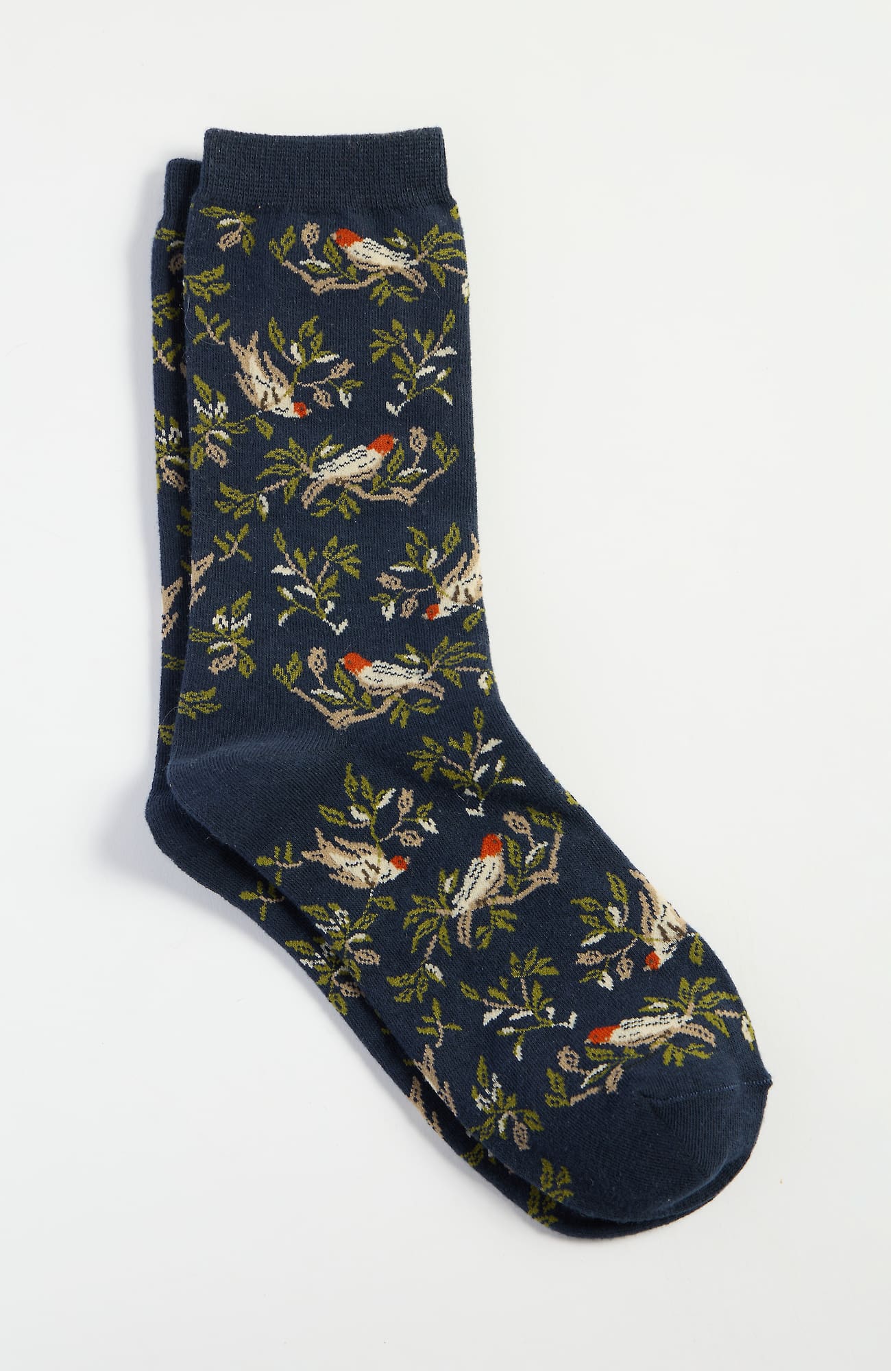 Jjill J.jill Woodland Animals Crew Socks In Multi
