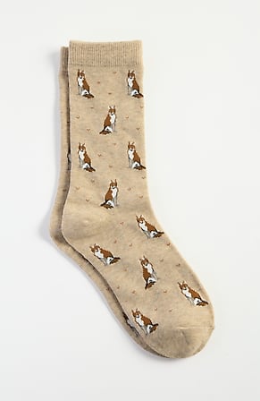 Image for Woodland Animals Crew Socks