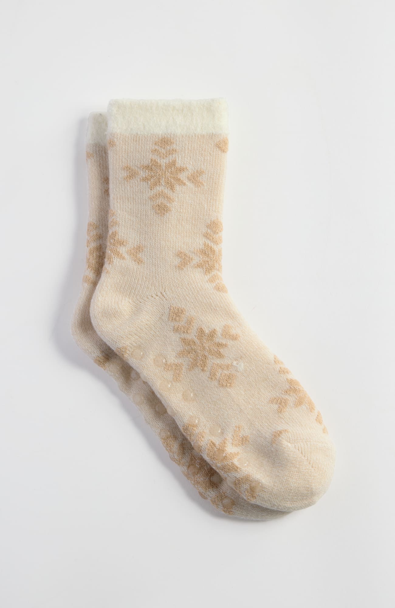 Jjill J.jill Snowflake Stamp Slipper Socks In Multi