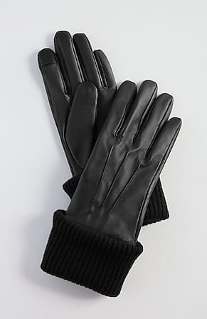 Image for Polished Leather Gloves