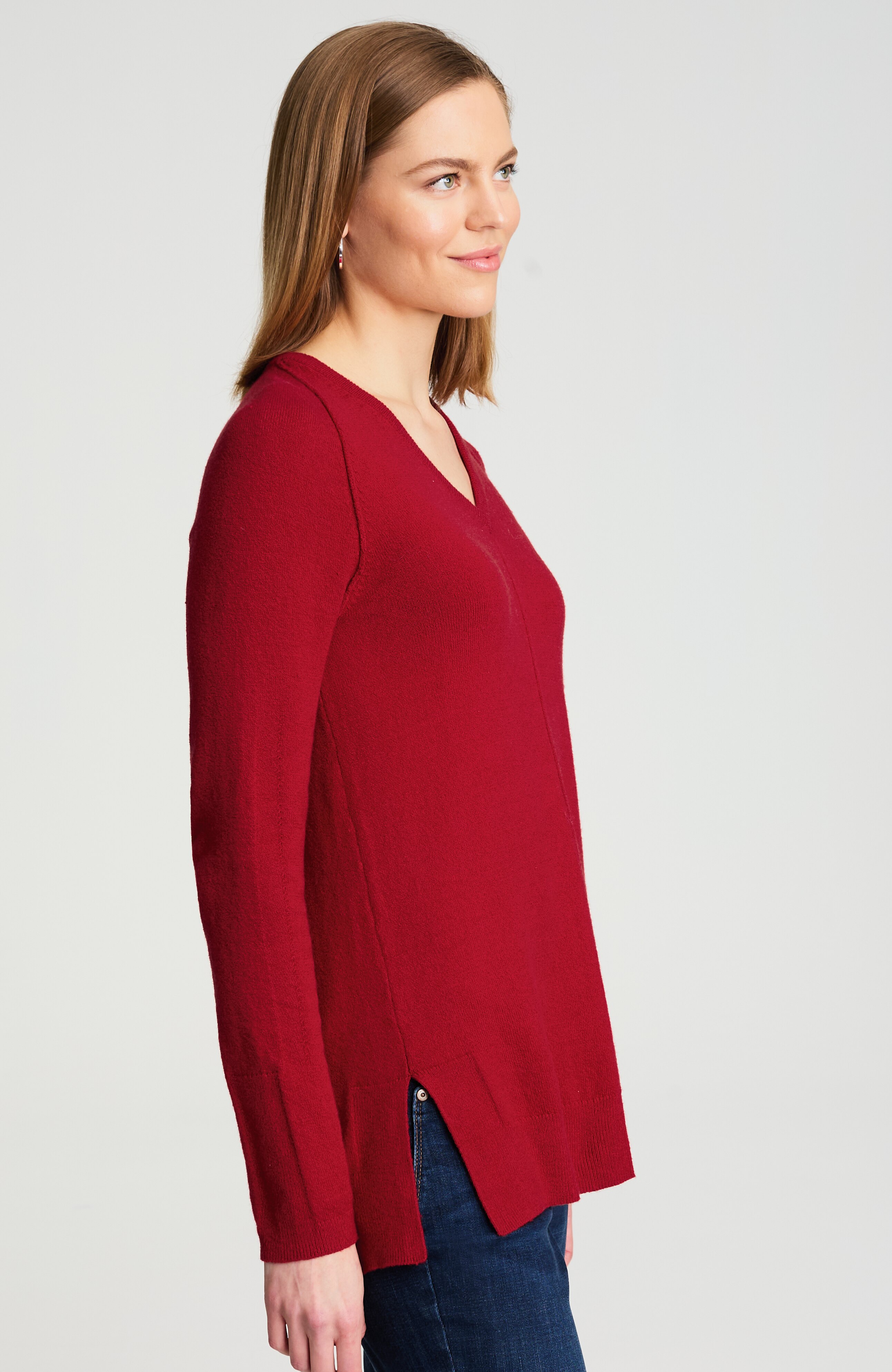 Soft V-Neck Sweater| J.Jill