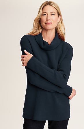Image for Majestic Cowl-Neck Sweater