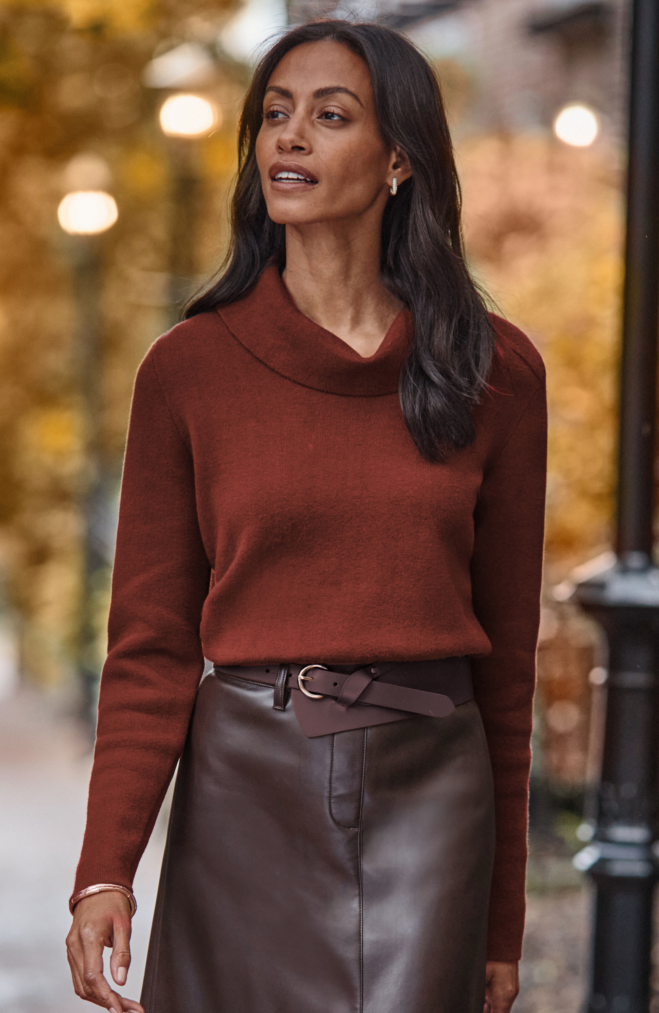 Majestic Cowl-Neck Sweater | JJill