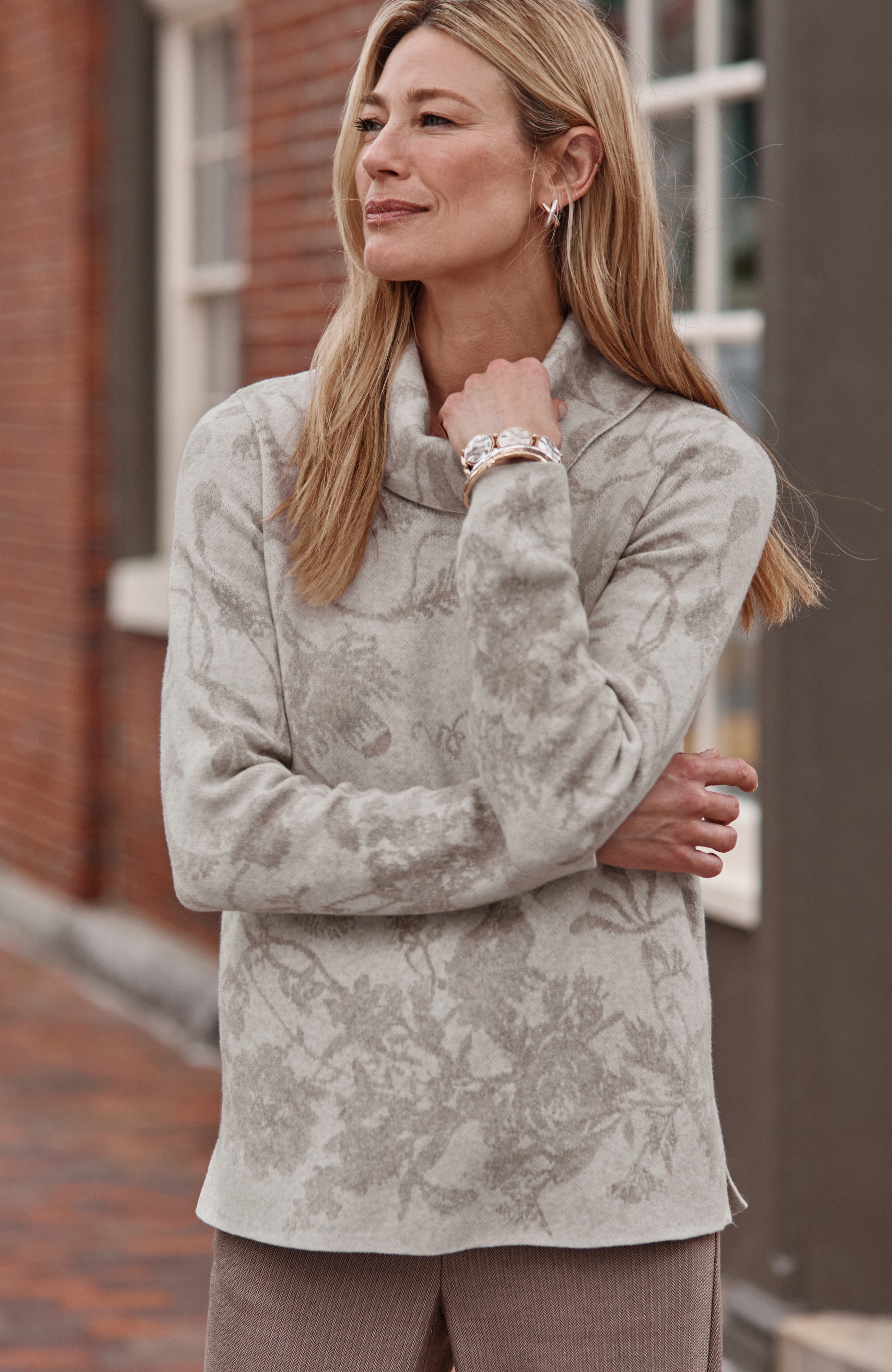 Majestic Cowl-Neck Sweater | JJill