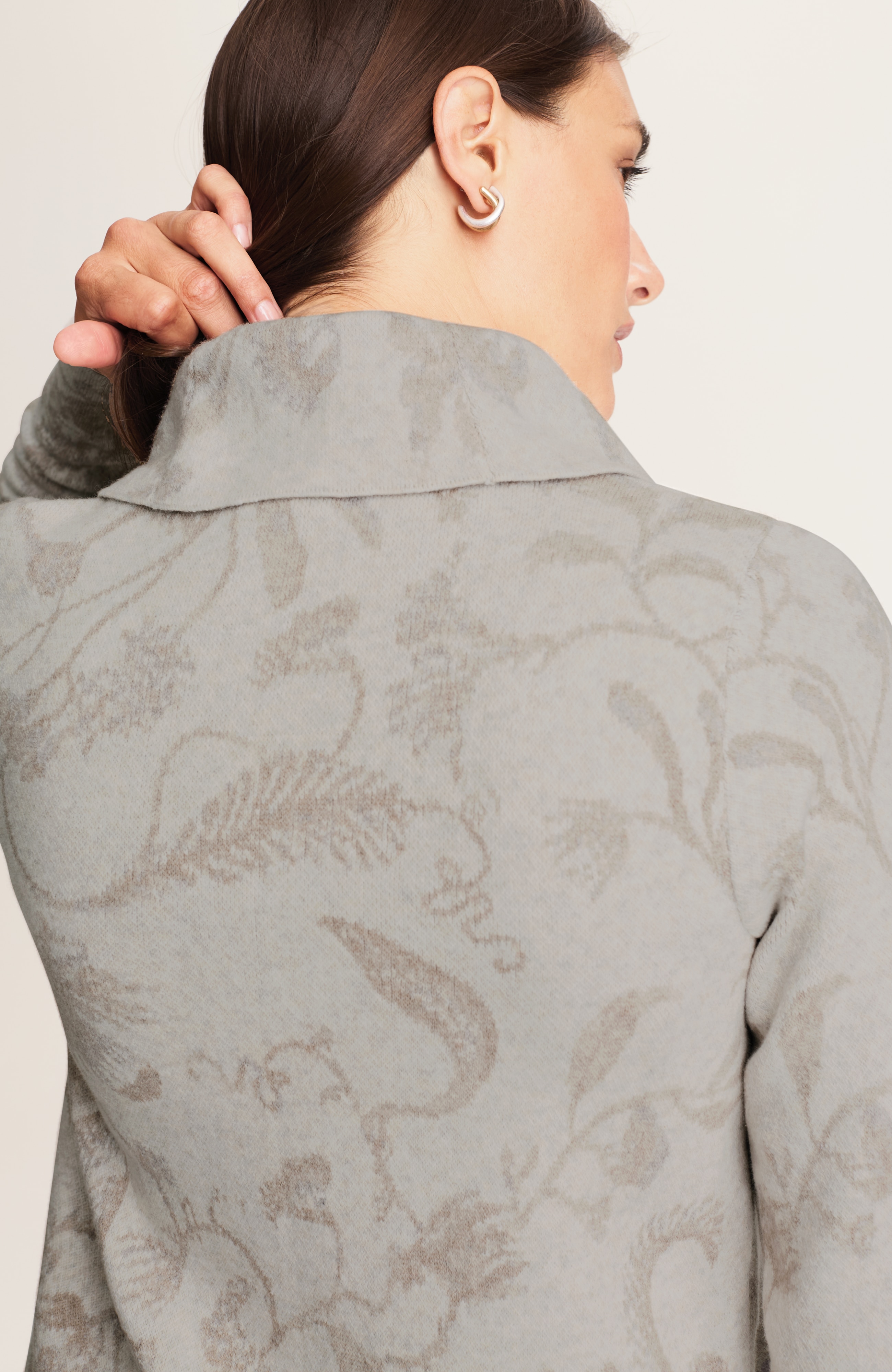 MAJESTIC COWL-NECK SWEATER | JJill