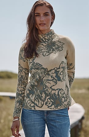Image for Tapestry-Jacquard Sweater
