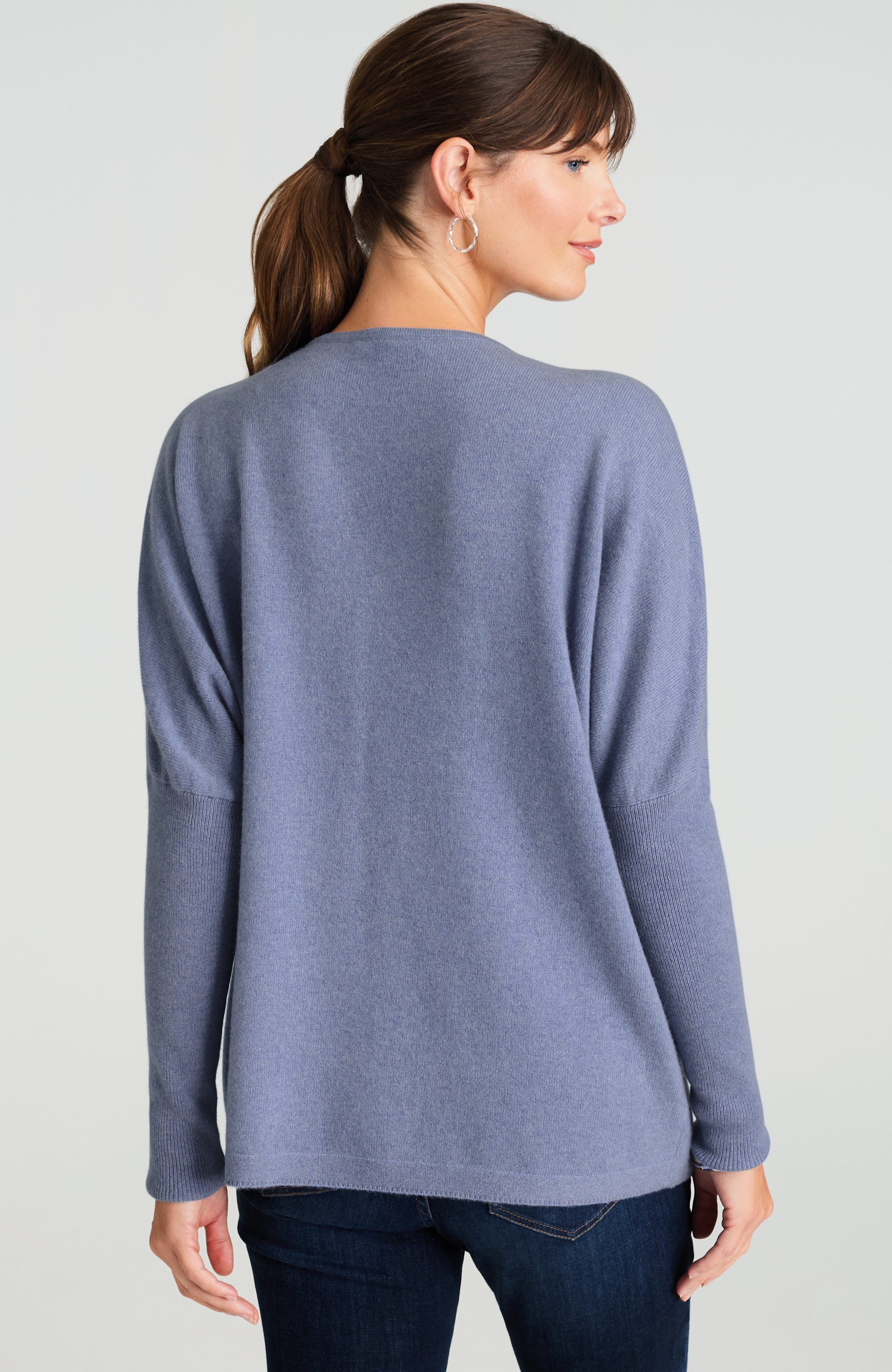 PURE JILL CASHMERE V-NECK SWEATER | JJill