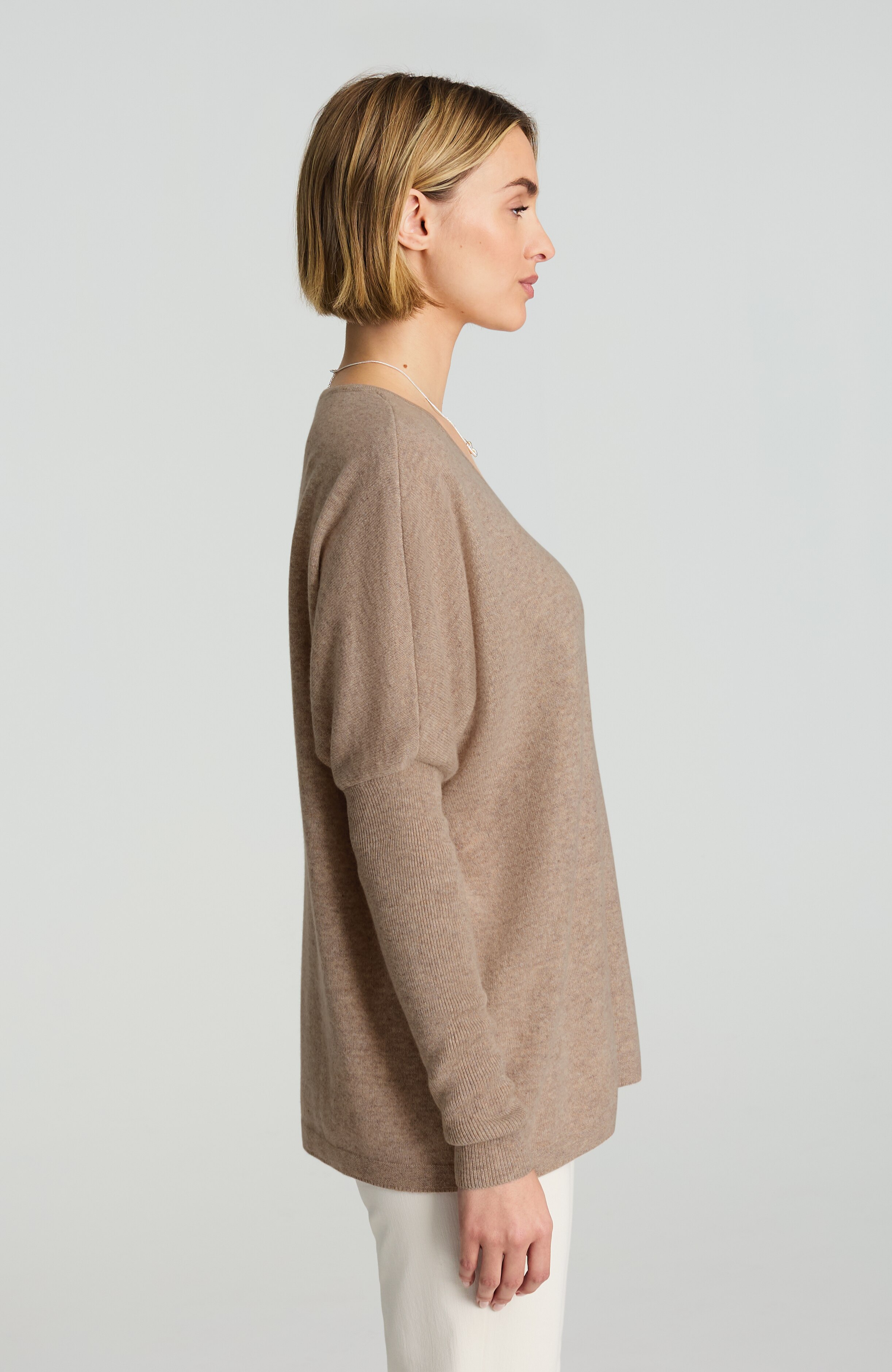 PURE JILL CASHMERE V-NECK SWEATER | JJill