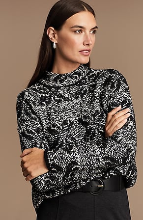 Image for Reversed-Jacquard Sweater