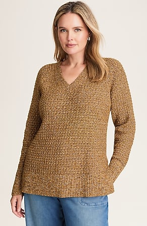 Image for Pure Jill Open-Texture Sweater