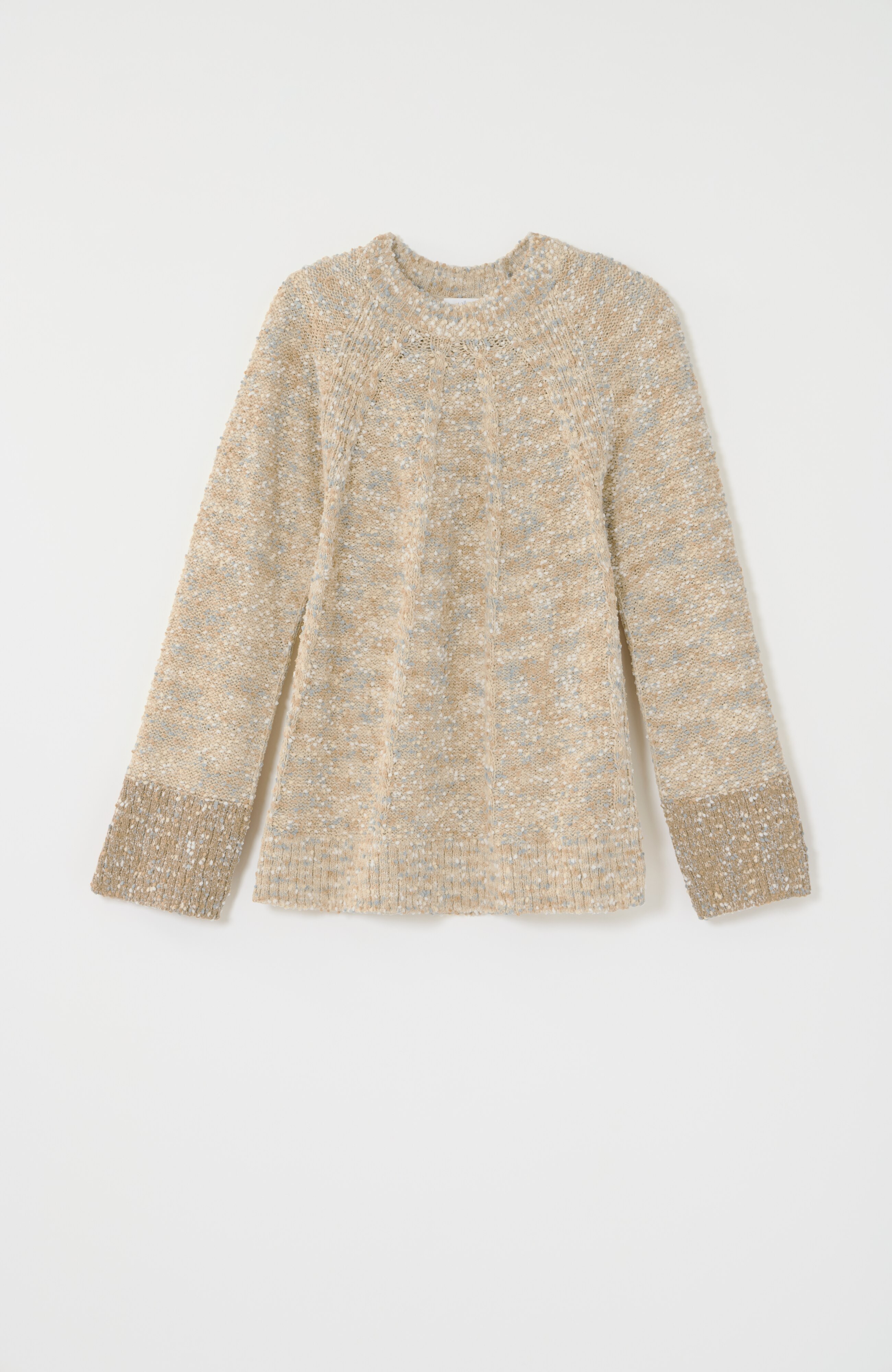 pure jill textured-stitch pullover sweater