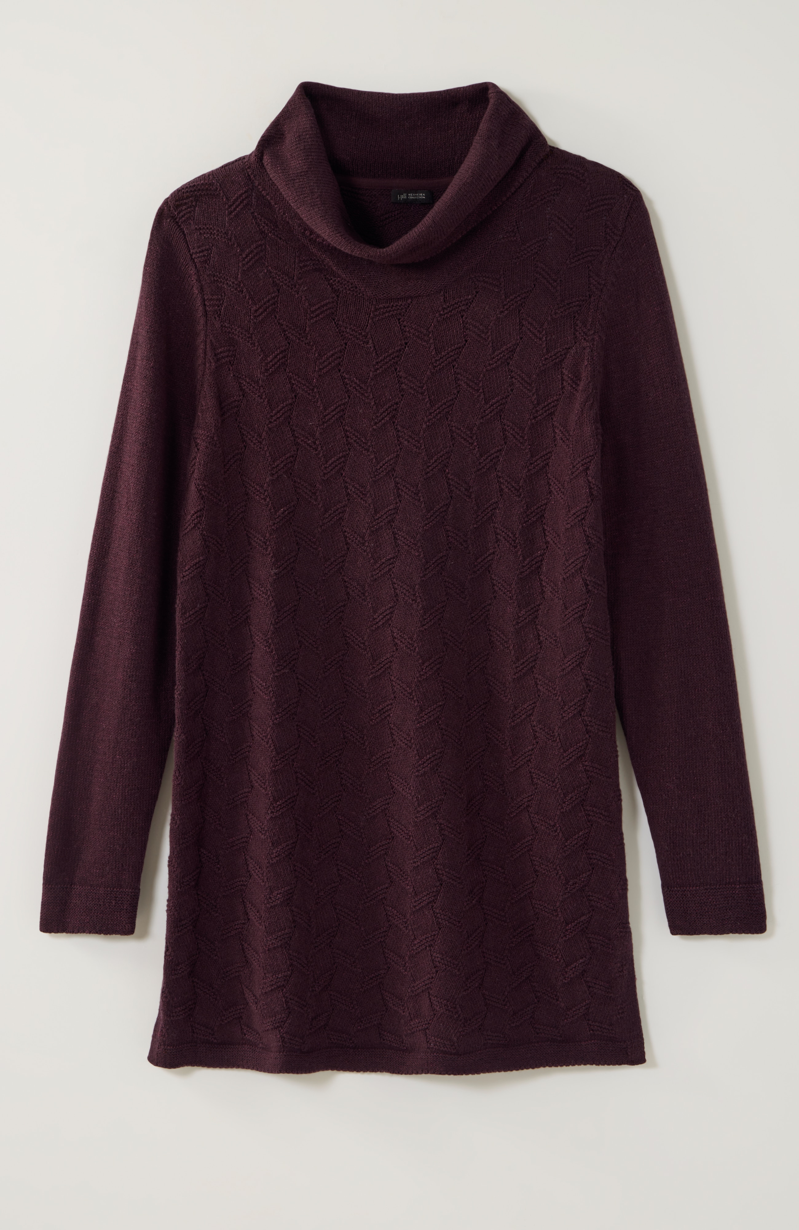wearever textured sweater tunic