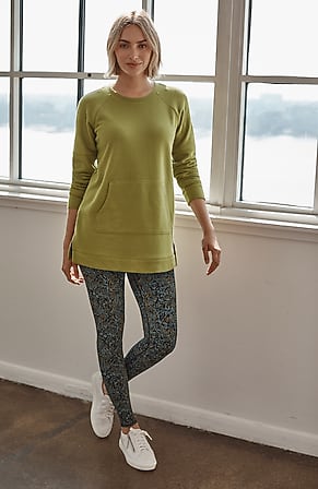 Image for Fit Textured Fleece Tunic
