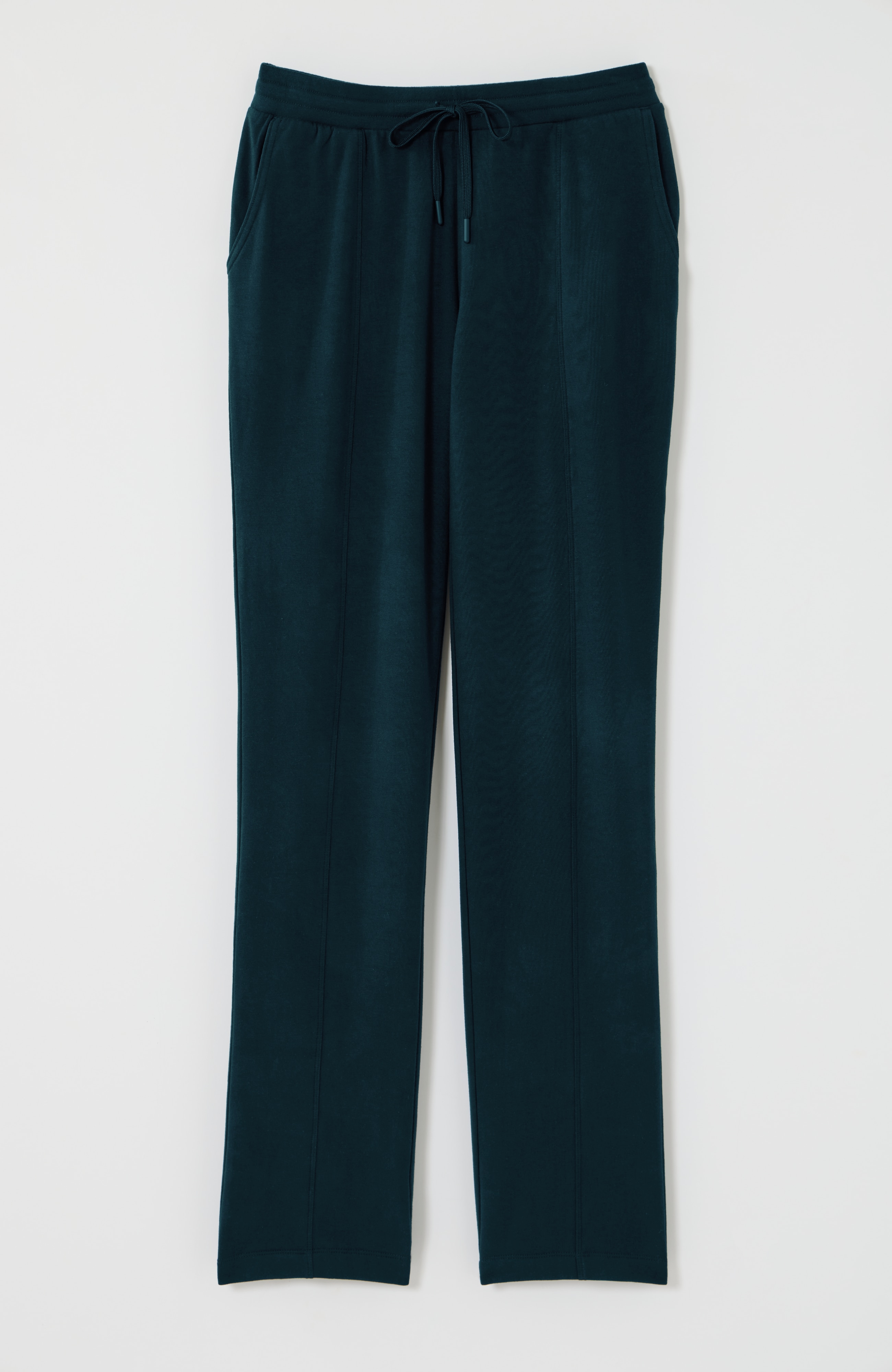 fit fleece straight-leg pants